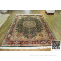 Various patterns lobby silk rug wholesale